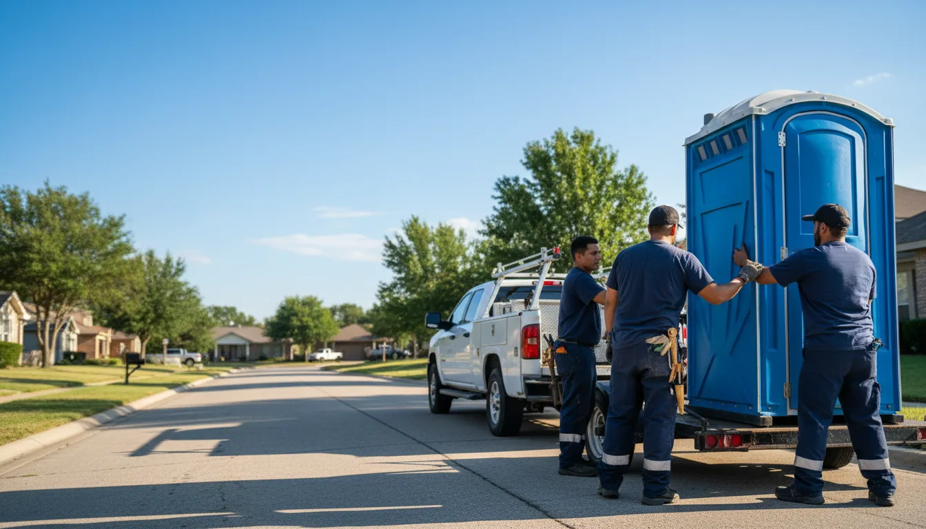 Portable Toilet Rental in Coleman, MI near me